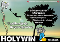 Uskoro - Holywin 2017. pod geslom "Tražite najprije Božje Kraljevstvo"!